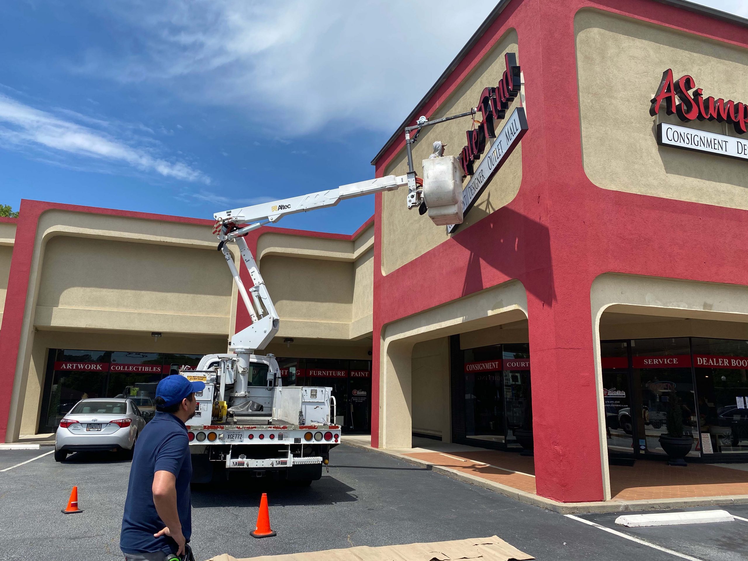 install mount signs install mount signs